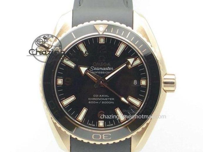 0417 Modern Seamaster 300M 007 YG URF 1:1 Best Edition White Dial Ceramic Bezel On Nylon Strap A 8115